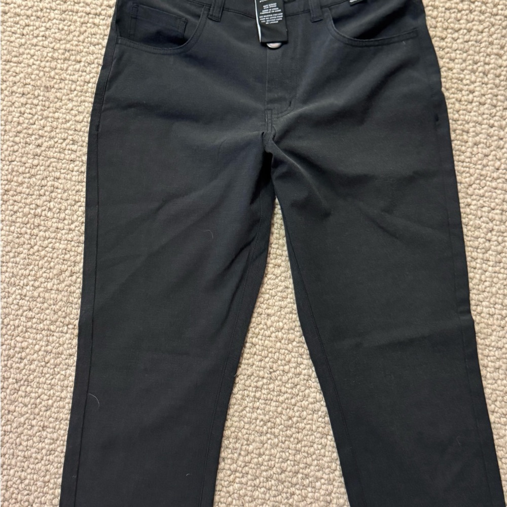 Travis Mathew boys size 10 Black pants
